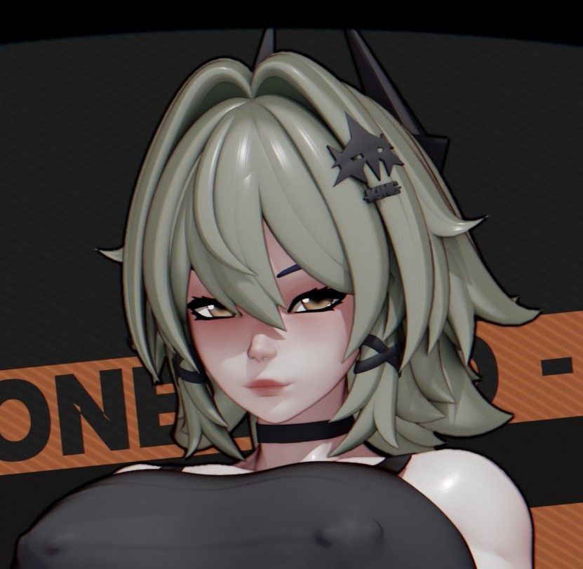 Caesar King Statue | Zenless Zone Zero Fan Art by Rushzilla SFW,NSFW 3d printed statue,3d printed,3d printed figure,Zenless Zone Zero Statue,Caesar King Statue,nsfw statue