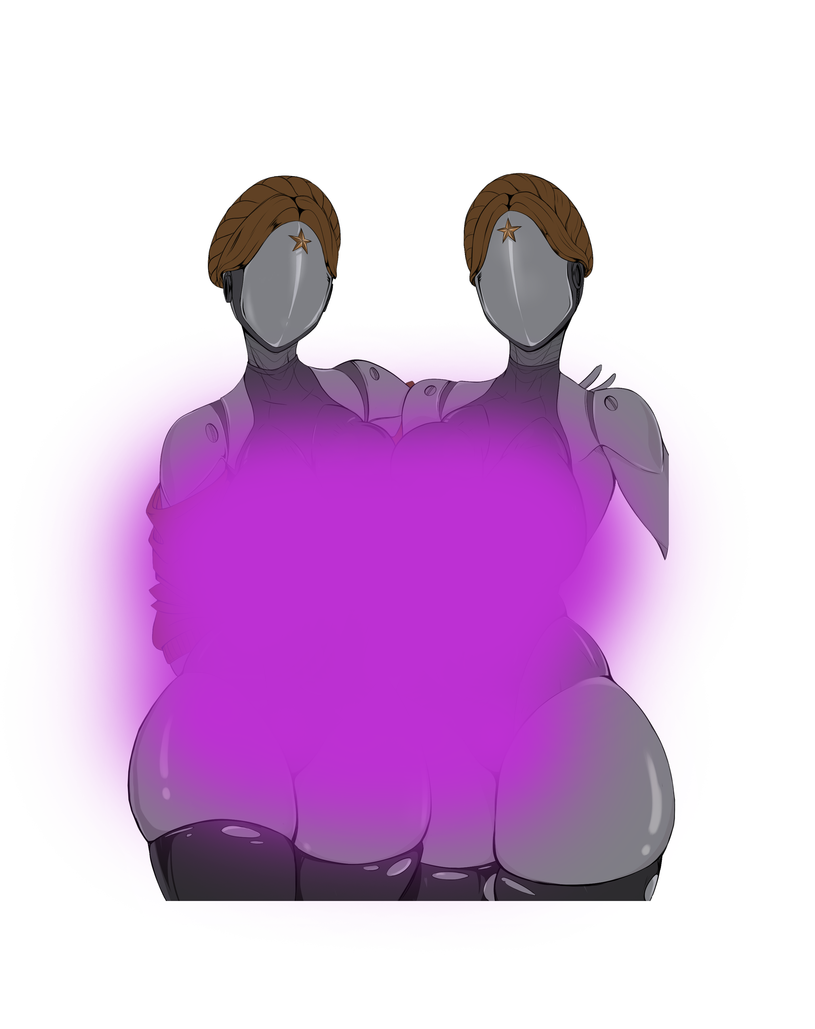 The Twins v1 Sticker | Atomic Heart Vinyl Sticker NSFW atomic heart sticker,stickers,the twins sticker,nsfw sticker