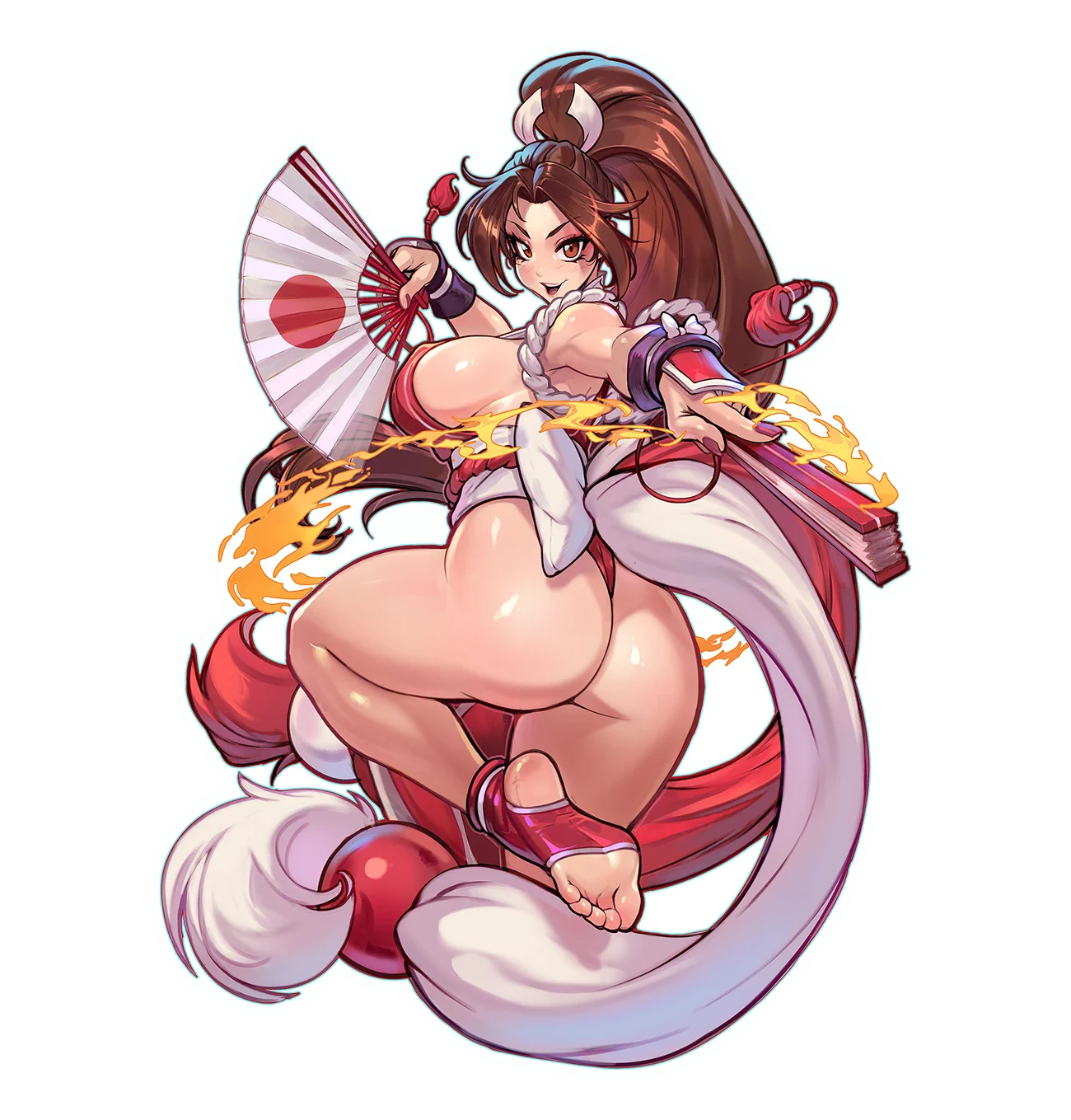 Mai Shiranui Sticker | Fatal Fury Vinyl Sticker SFW null