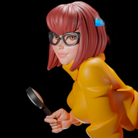 Statua Velma | Scooby-Doo Fan art di Digital Dark SFW,NSFW,Futa 3d printed statue,3d printed,nsfw statue,3d printed figure,Velma Statue,Scooby-Doo Statue,futa statue,futa figurines,futanari figurines,futanari statue