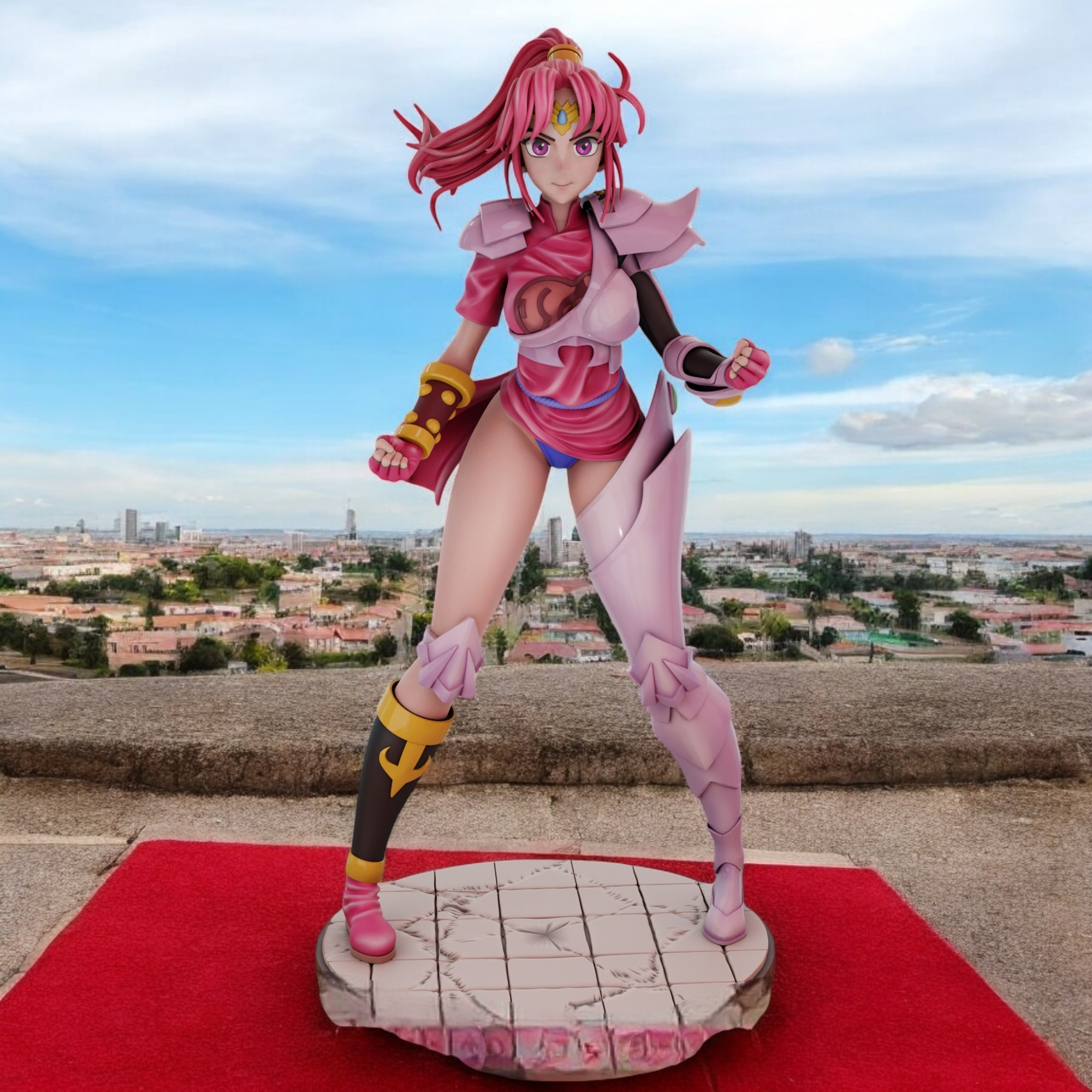 Maam Statue | Dragon Quest Fan Art by PEACHFIGURE SFW,NSFW 3d printed statue,3d printed,nsfw statue,Maam Statue,Dragon Quest,3d printed figure