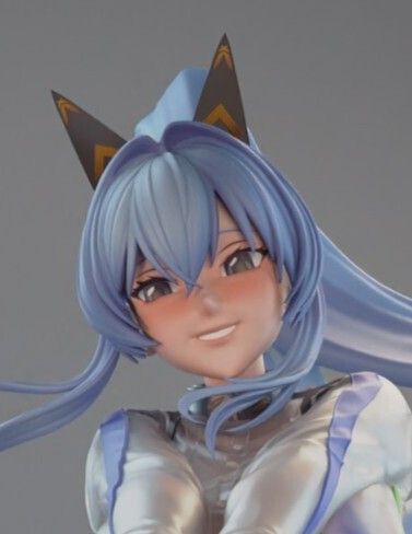 Helm Statue | NIKKE Fan Art by Rubim SFW 3d printed statue,Helm statue,NIKKE,3d printed figure,3d printed