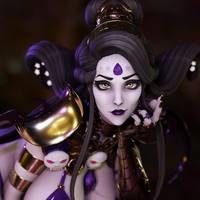 Statua Nyx | Hades Fan art di Momoji3d SFW,NSFW 3d printed,3d printed statue,nsfw statue,Nyx statue,Hades statue