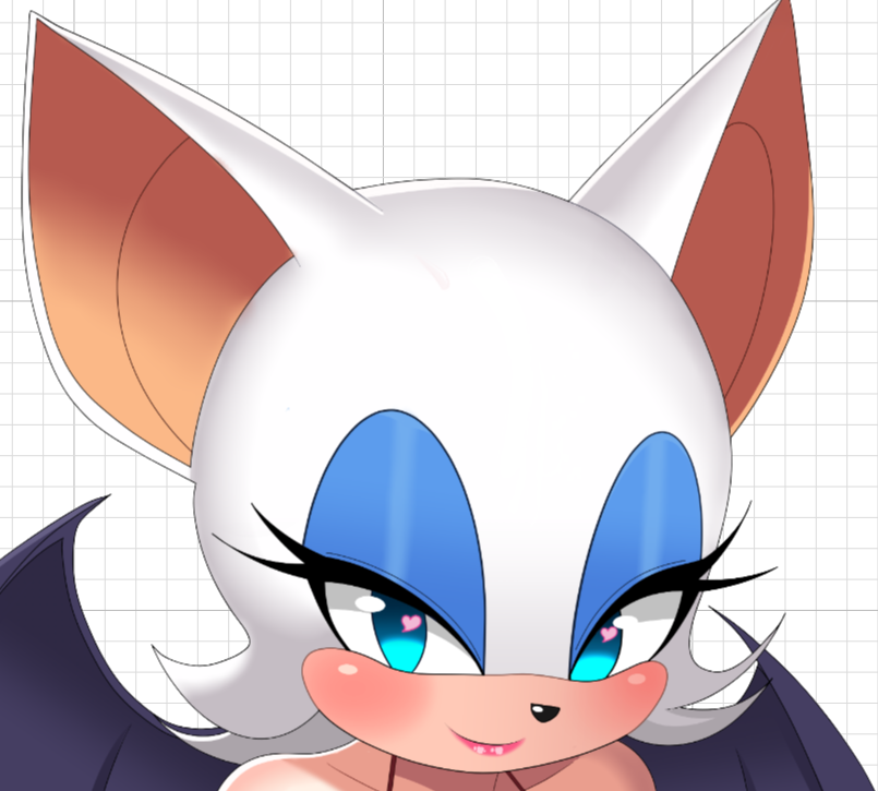 Rouge The Bat Bikini Furry Girl Sticker | Sonic the Hedgehog Vinyl Sticker SFW,NSFW sonic sticker,sfw sticker,Rouge the bat sticker,Furry Girl stickers,Rouge sticker,nsfw sticker