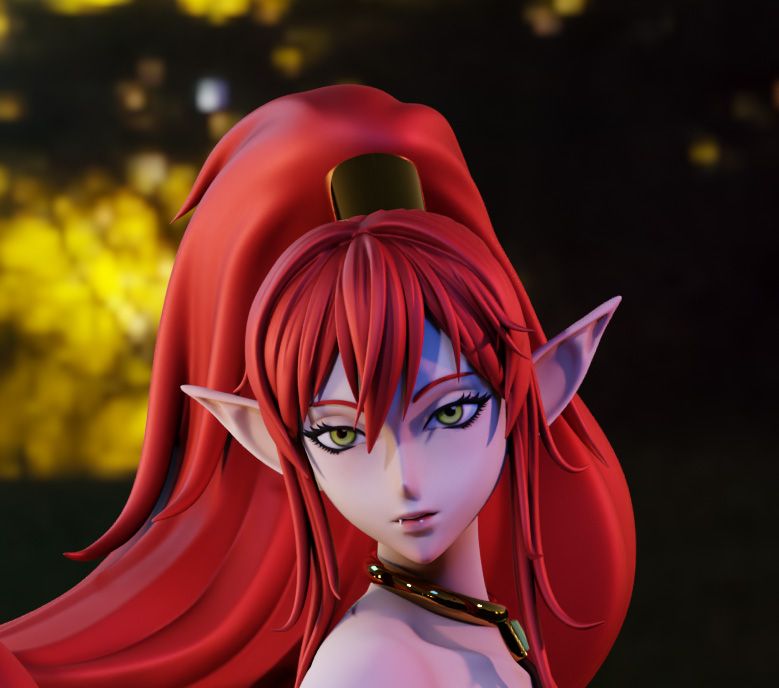 Ulmandra Statue | Headhunted to Another World Fan Art by Momoji3d SFW,NSFW 3d printed,3d printed statue,nsfw statue,Ulmandra statue,Headhunted to Another World statue