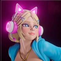 Naughty Zelda Statue | The Legend of Zelda Fanart von Digital Dark SFW,NSFW,Futa 3d printed statue,3d printed,nsfw statue,futa statue,Naughty Zelda Statue,The Legend of Zelda,futa figurines,futanari figurines,futanari statue