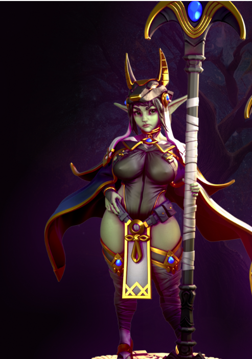 Selkiz, Egyptian Goblin Miniature | DnD Fan Art by Gaz Minis SFW,NSFW 3d printed,miniature,dnd miniature,Selkiz, Egyptian Goblin,3d printed miniature,nsfw miniature