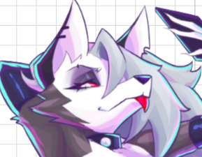 Loona v13 Sticker | Helluva Boss Vinyl Sticker SFW,NSFW loona nsfw,loona sticker,furry sticker,NSFW stickers,Helluva Boss