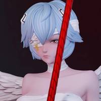 Estatua Rei Ayanami | Evangelion Fan art por Momoji3d SFW,NSFW 3d printed,3d printed statue,nsfw statue,Rei Ayanami statue,Evangelion statue