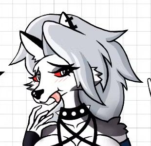 Loona v5 Sticker | Helluva Boss Vinyl Sticker SFW,NSFW furry sticker,Helluva Boss sticker,loona nsfw,loona sticker,stickers