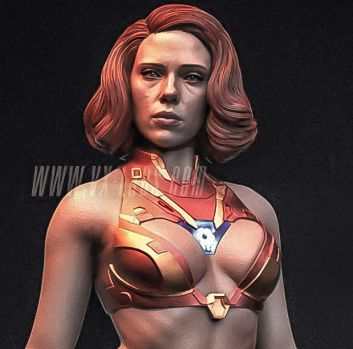 Iron Widow Statue | Marvel Fan Art by VX-Labs SFW null
