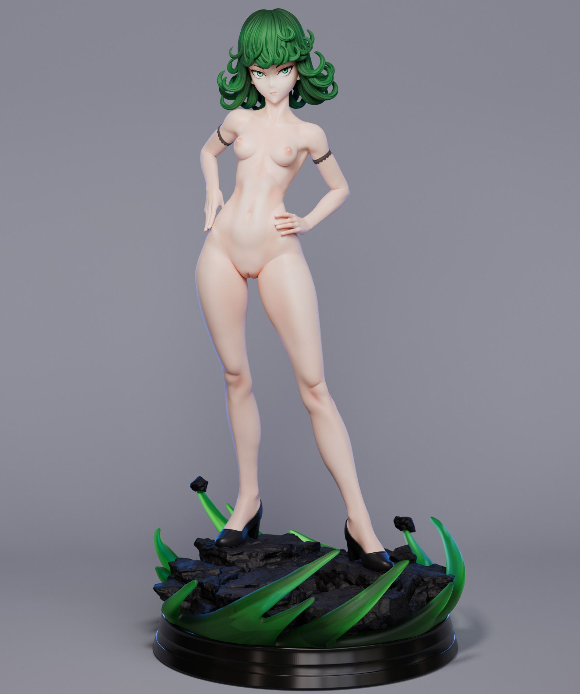Tatsumaki Statue | One-Punch Man Fan Art by Abe3D SFW,NSFW 3d printed statue,Tatsumaki Statue,One-Punch Man statue,3d printed figure,3d printed,nsfw statue
