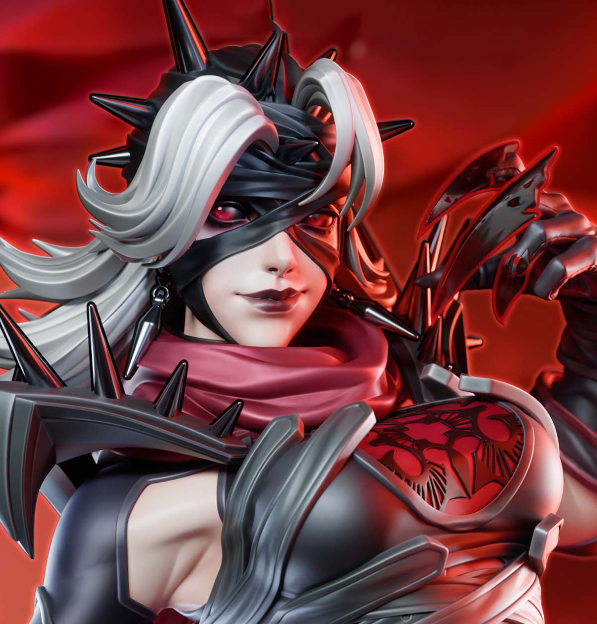 Malice Statue | Marvel Rivals Fan Art by Bulkamancer SFW 3d printed statue,3d printed,Malice Statue,3d printed figure,Marvel statue