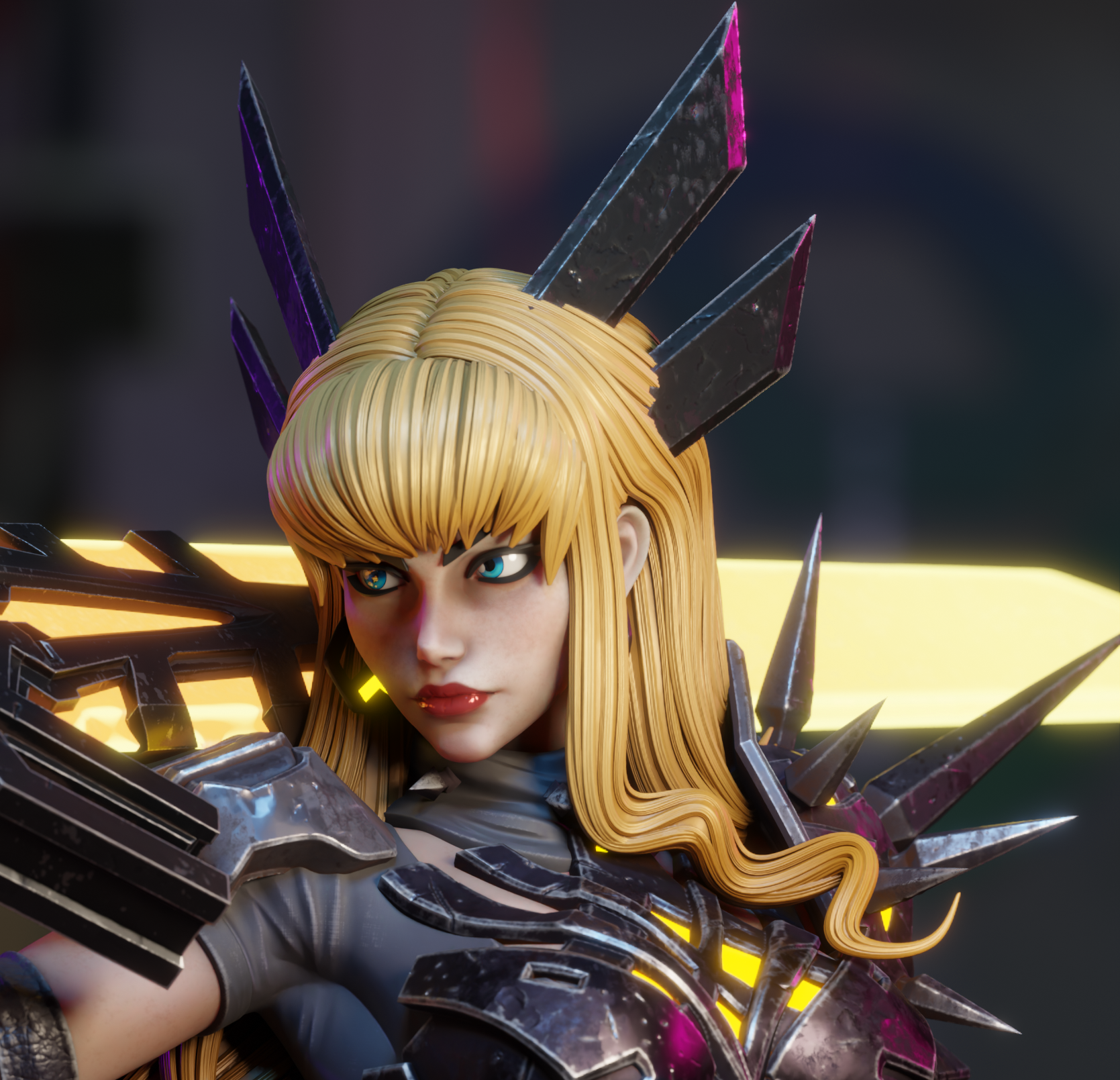 Magik Statue | Marvel Rivals Fan Art by 3Dmoonn SFW,NSFW 3d printed,3d printed statue,Magik Statue,Marvel Rivals statue,nsfw statue