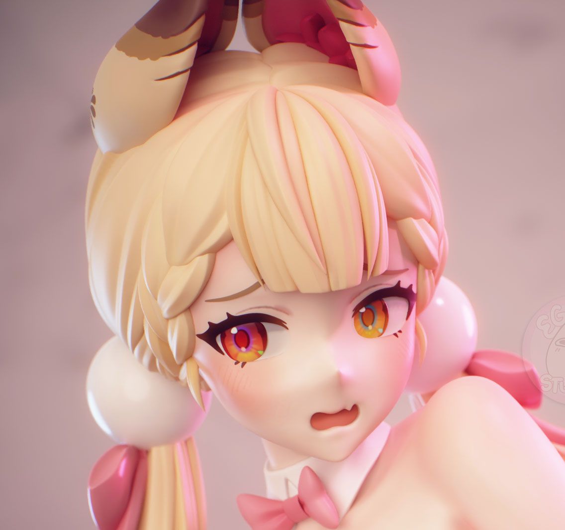 Bunny Alice Statue | Zenless Zone Zero Fan Art by EggmaStudios SFW,NSFW 3d printed statue,3d printed,3d printed figure,Bunny Alice Statue,Zenless Zone Zero Statue,nsfw statue