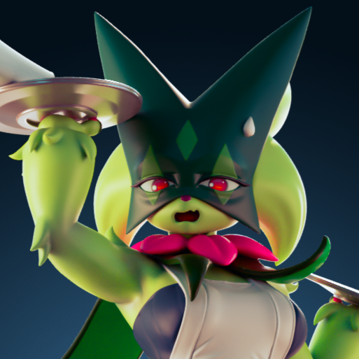 Meowscarada Maid Statue | Pokémon Fan Art by Officer Rhu SFW,NSFW,Futa 3d printed,Meowscarada Maid statue,futa statue,pokemon statue,furry statue,nsfw statue