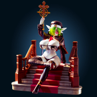 Gardevoir Nun Mommy Statue | Pokemon Fanart von Officer Rhu SFW,NSFW,Futa 3d printed,Gardevoir Nun statue,futa statue,pokemon statue,furry statue,nsfw statue,futa figurines,futanari figurines,futanari statue