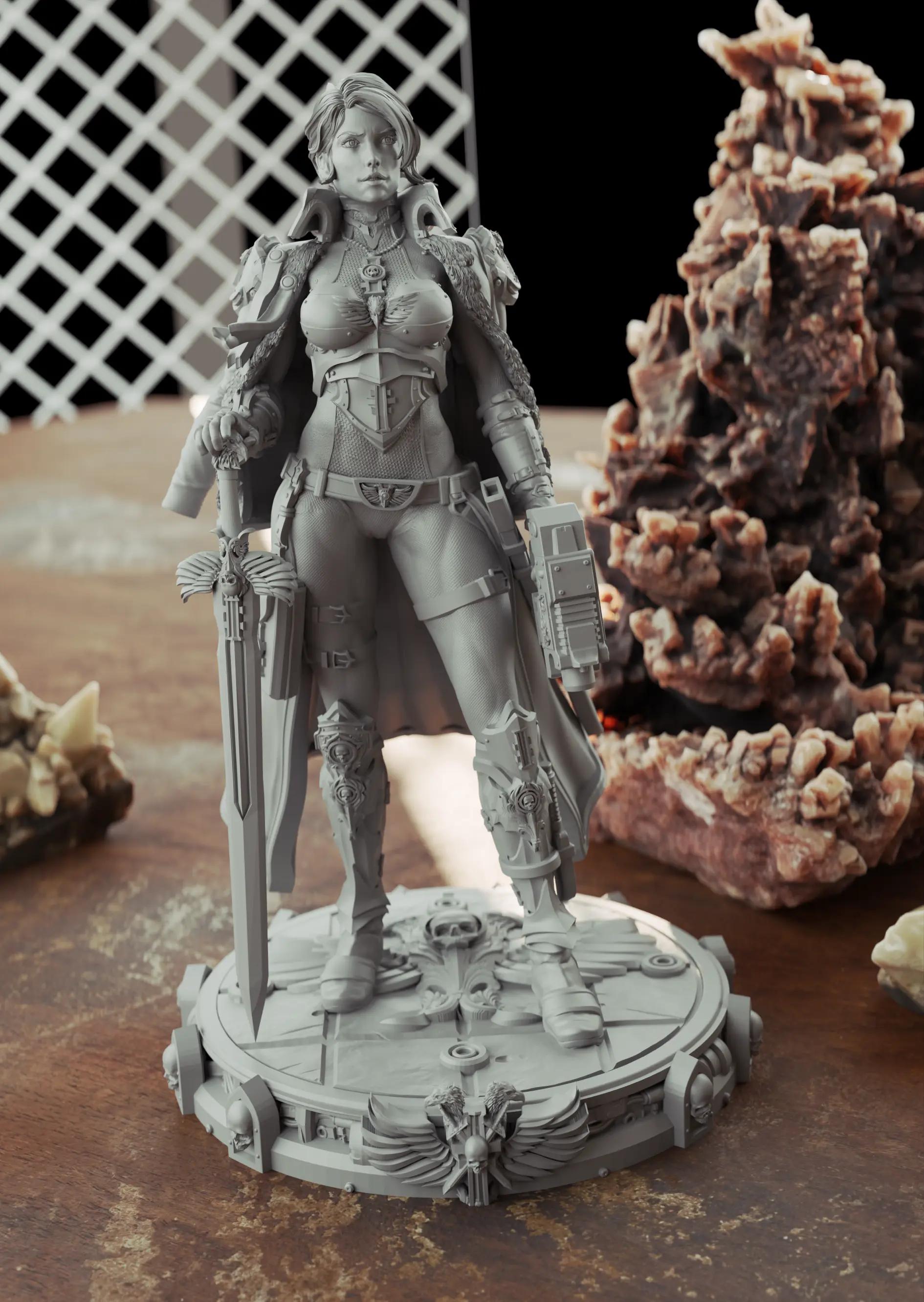 Secret Agent Miniature | 40k Fan Art by 3DArtGuy SFW 3d printed,miniature,3d printed miniature,Secret Agent,warhammer 40k,40k miniature