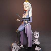 Statua Dagmar | Disenchantment Fan art di TorridaMinis SFW,NSFW 3d printed,3d printed statue,nsfw statue,3d printed figure,Disenchantment Statue,Dagmar Statue