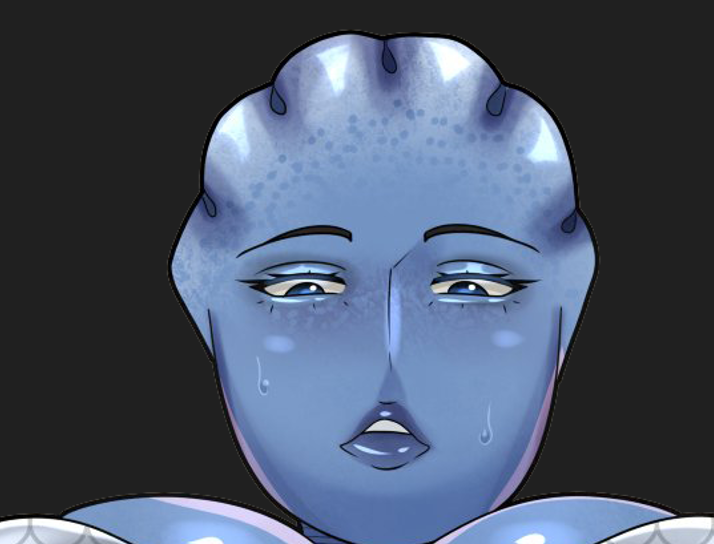 Liara T'soni Sticker | Mass Effect Vinyl Sticker SFW Liara T'soni sticker,Mass Effect sticker,stickers,sfw sticker