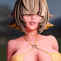 Statua Elegg | NIKKE Fan art di Momoji3d SFW,NSFW 3d printed,3d printed statue,nsfw statue,Elegg statue,nikke statue