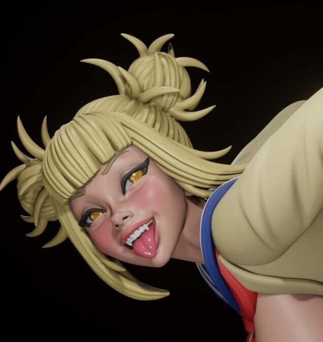 Himiko Toga Twerking Statue | My Hero Academia Fanart von Digital Dark NSFW,Futa 3d printed statue,3d printed,nsfw statue,futa statue,3d printed figure,Himiko Toga Statue,My Hero Academia Statue