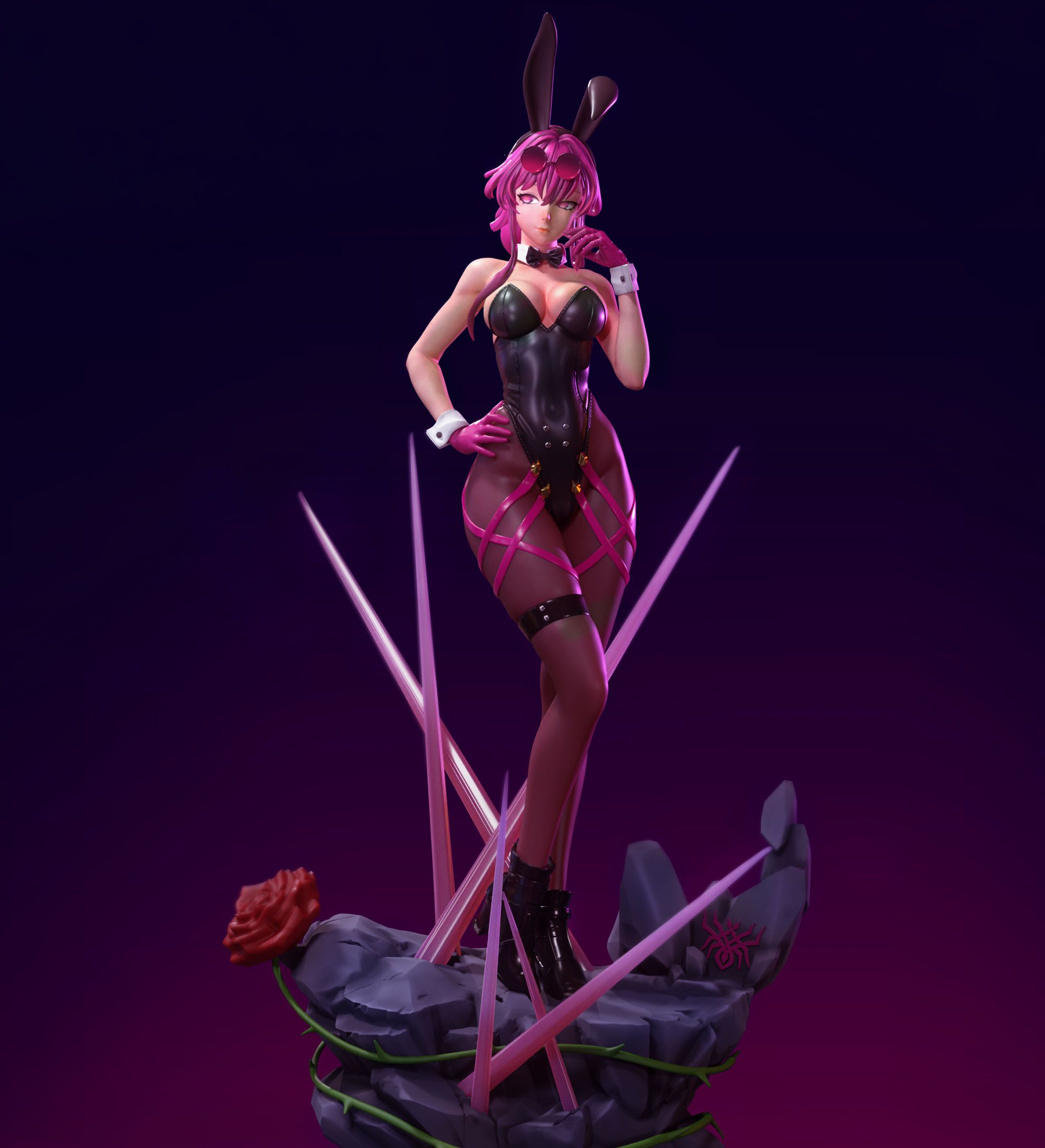 Kafka Statue | Honkai: Star Rail Fan Art by CW Studios SFW,NSFW 3d printed statue,Kafka statue,3d printed,Honkai: Star Rail Statue,3d printed figure,nsfw statue