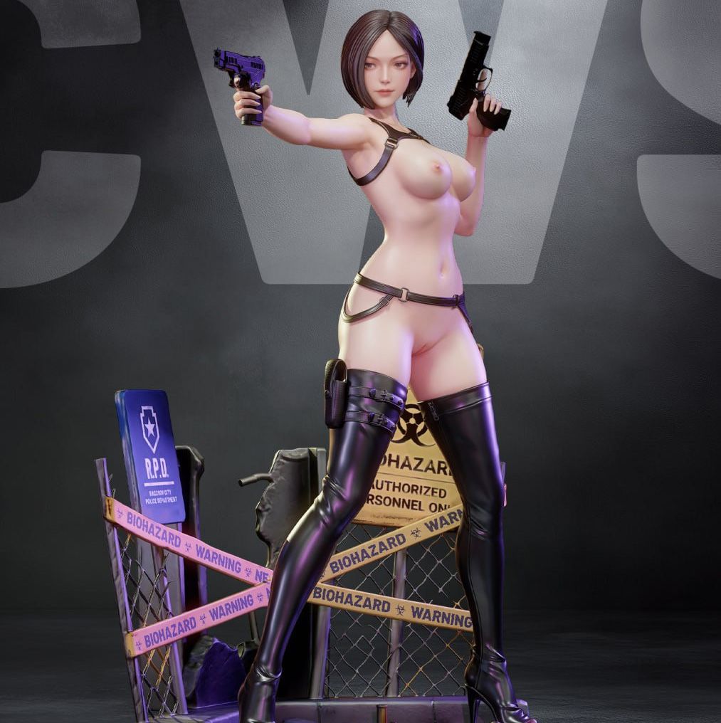Ada Wong Statue | Resident Evil Fan Art by CW Studios SFW,NSFW 3d printed statue,Resident Evil statue,3d printed,Ada Wong Statue,3d printed figure,nsfw statue