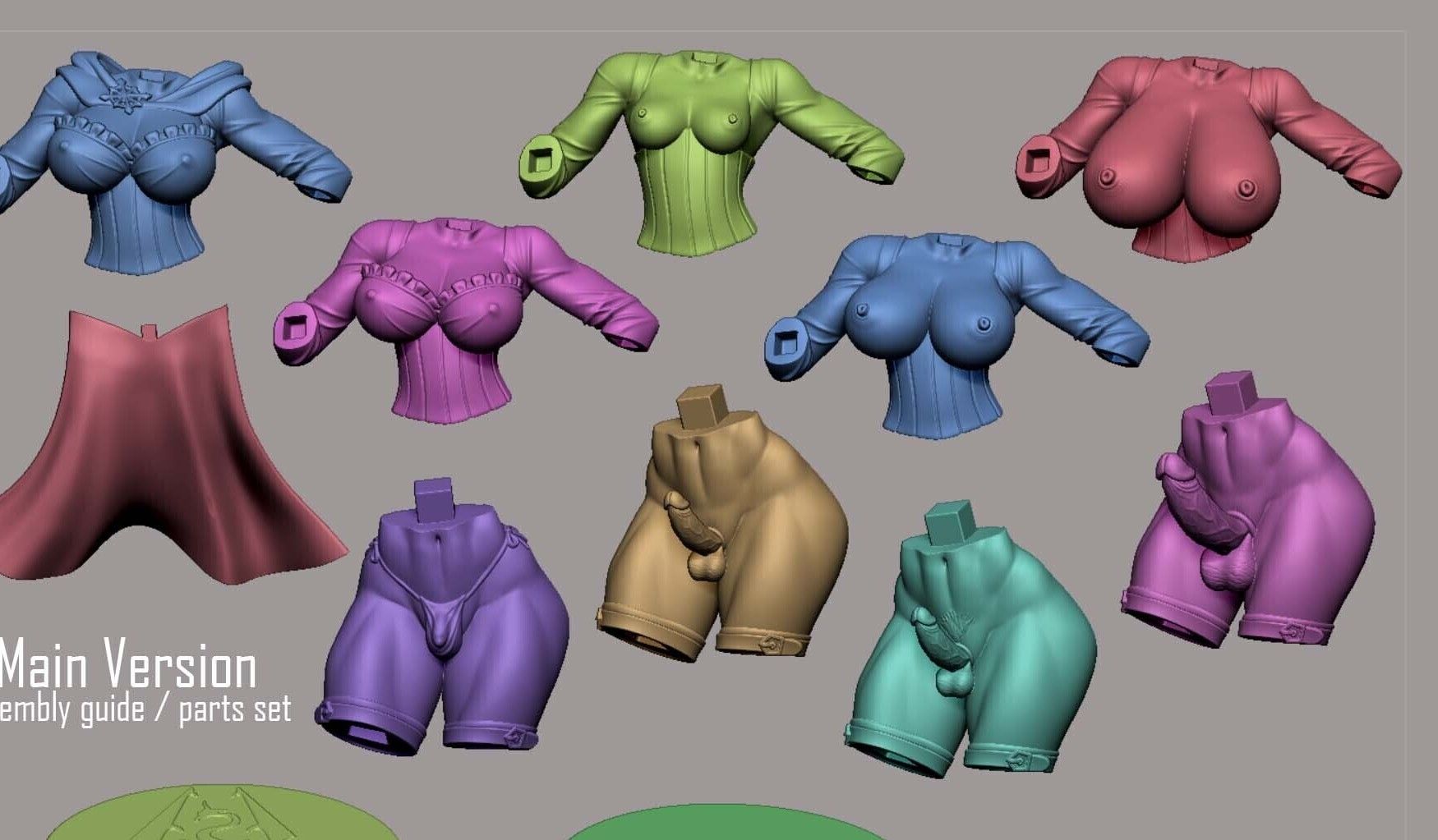 Statua Serana Vampire | DnD Fan Art di Digital Dark SFW,NSFW,Futa 3d printed statue,3d printed,nsfw statue,futa statue,3d printed figure,Serana Vampire Statue