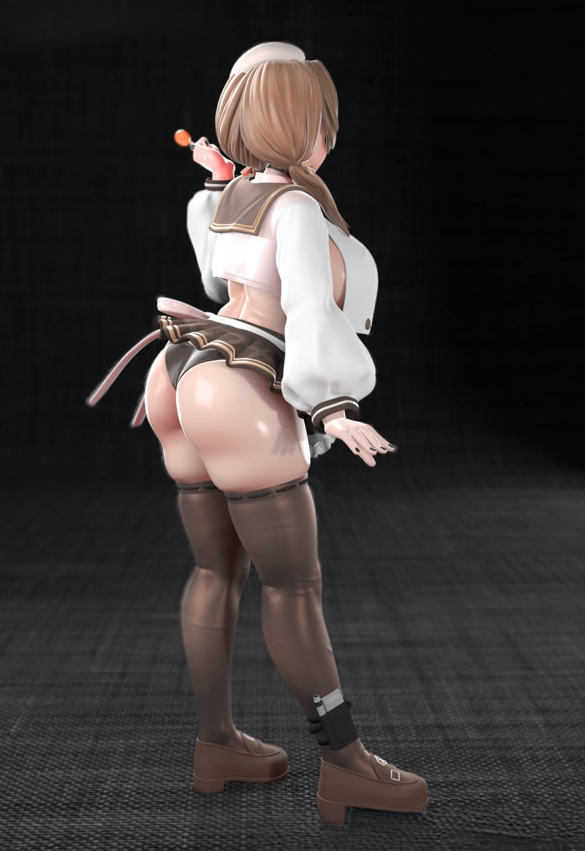 Bready Statue | NIKKE Fan Art by dinotorX SFW 3d printed statue,Bready statue,NIKKE,3d printed figure,3d printed