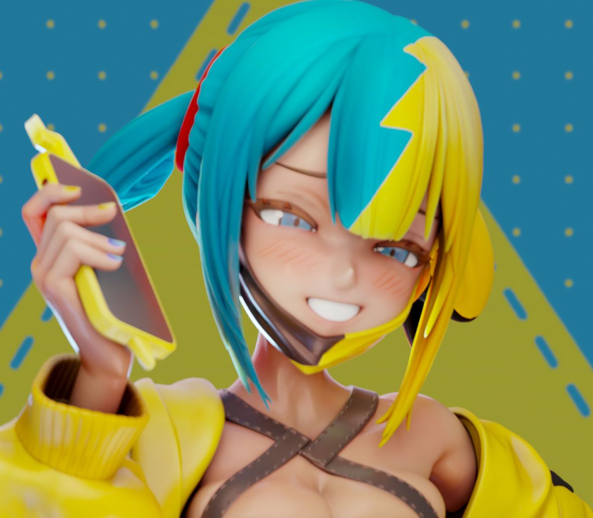 Canari Statue | Pokemon Fan Art by Rubim SFW 3d printed statue,Canari statue,Pokémon statue,3d printed figure,3d printed