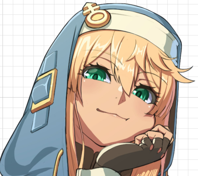 Bridget Cute Sticker | Guilty Gear Vinyl-Sticker SFW stickers,Guilty Gear sticker,Bridget sticker,sfw sticker