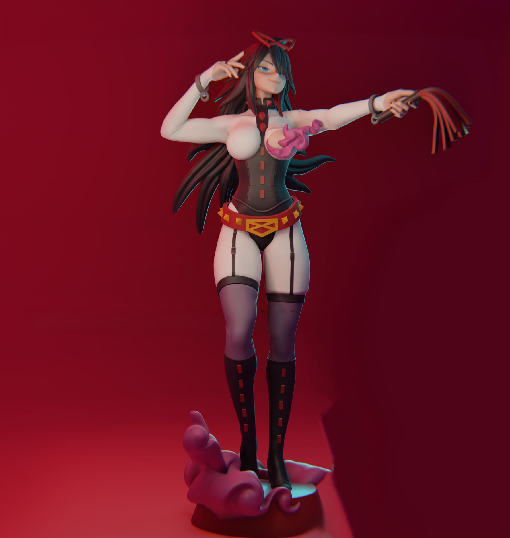 Miss Midnight Statue | My Hero Academia Fan Art by Magpie3d SFW,NSFW,Futa 3d printed statue,3d printed,3d printed figure,nsfw statue,futa statue,futa figurines,futanari figurines,futanari statue,My Hero Academia statue,Miss Midnight statue