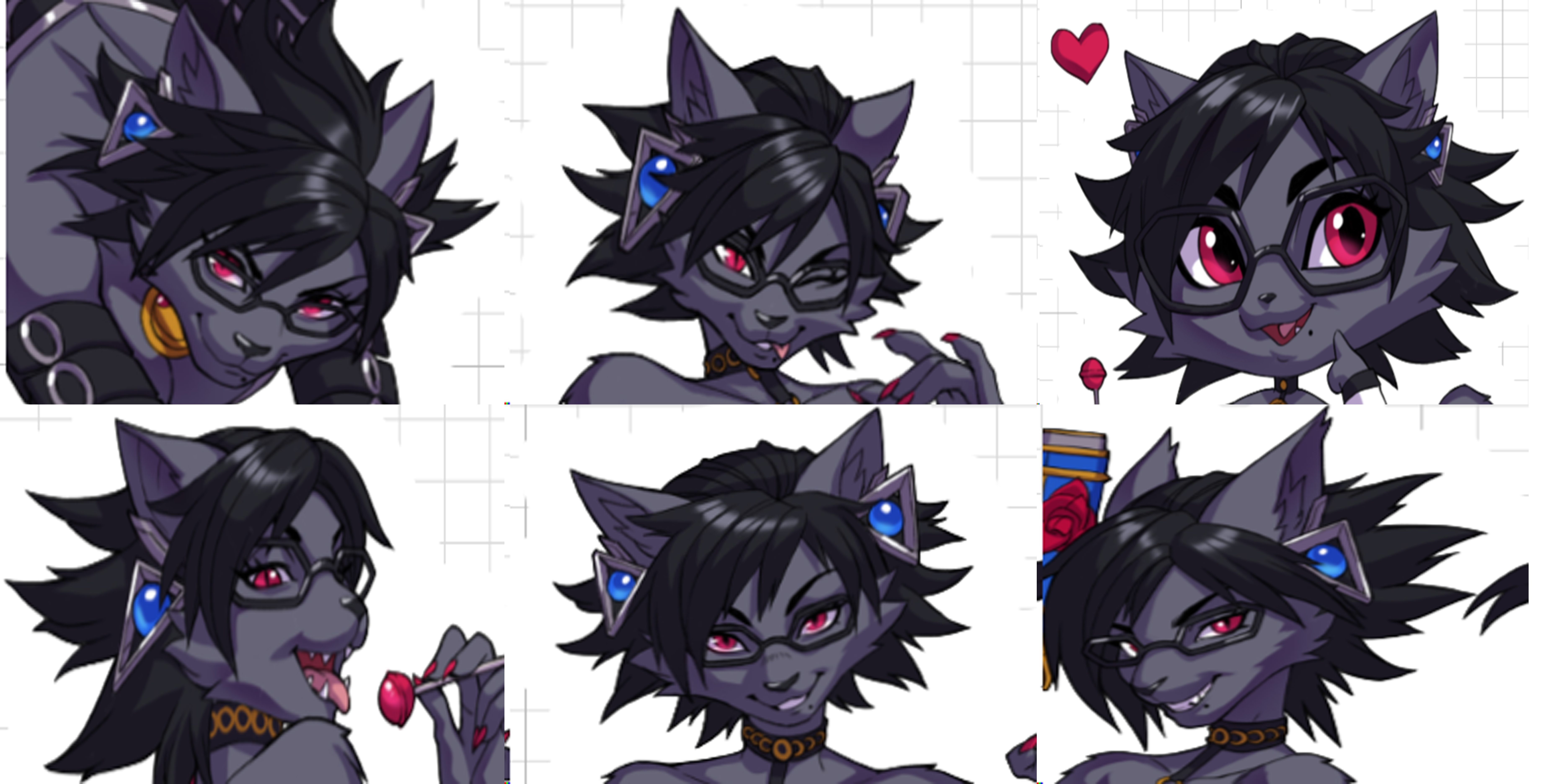 Bayonetta Cat Furry Pack Sticker | Beyonetta Vinyl Sticker SFW beyonetta sticker,stickers,sfw sticker,sticker pack,bayonetta cat furry
