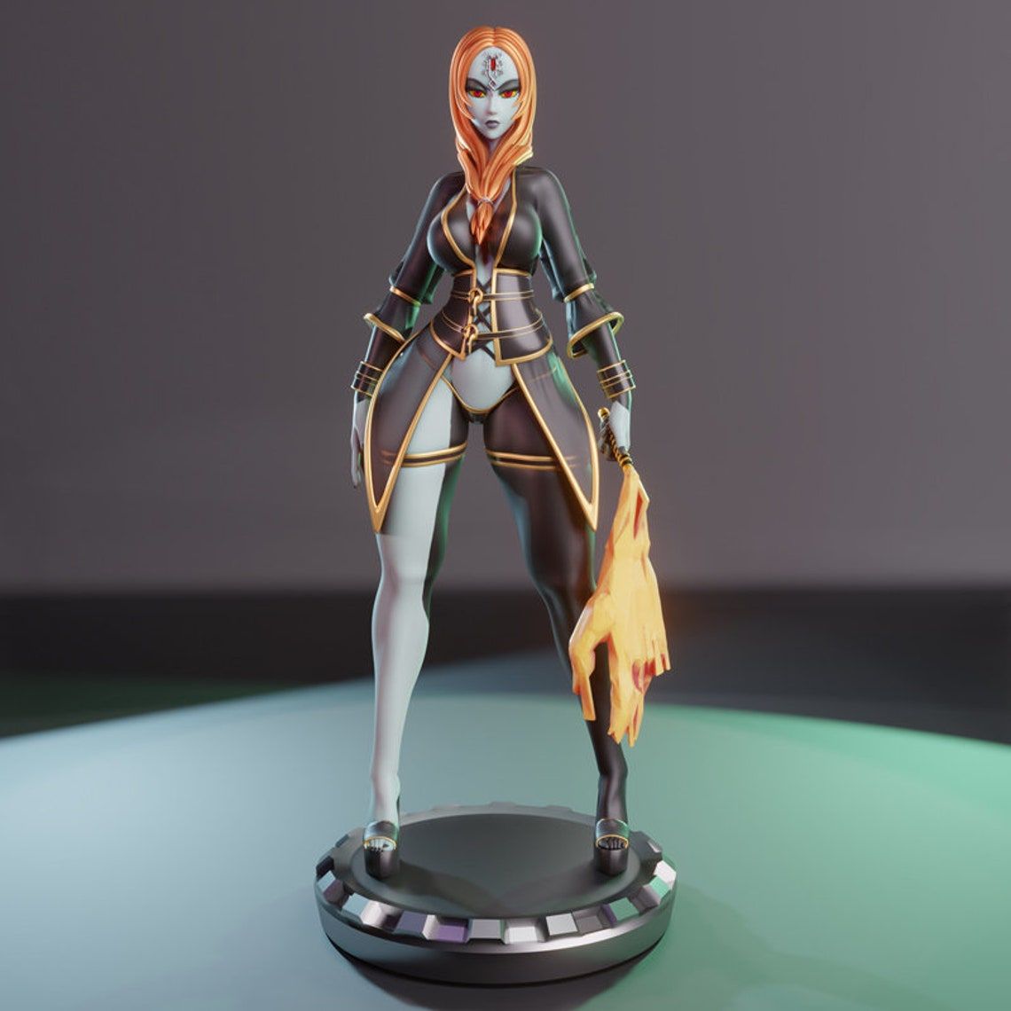 Dom Midna Statue | The Legend of Zelda Fan Art by Rushzilla