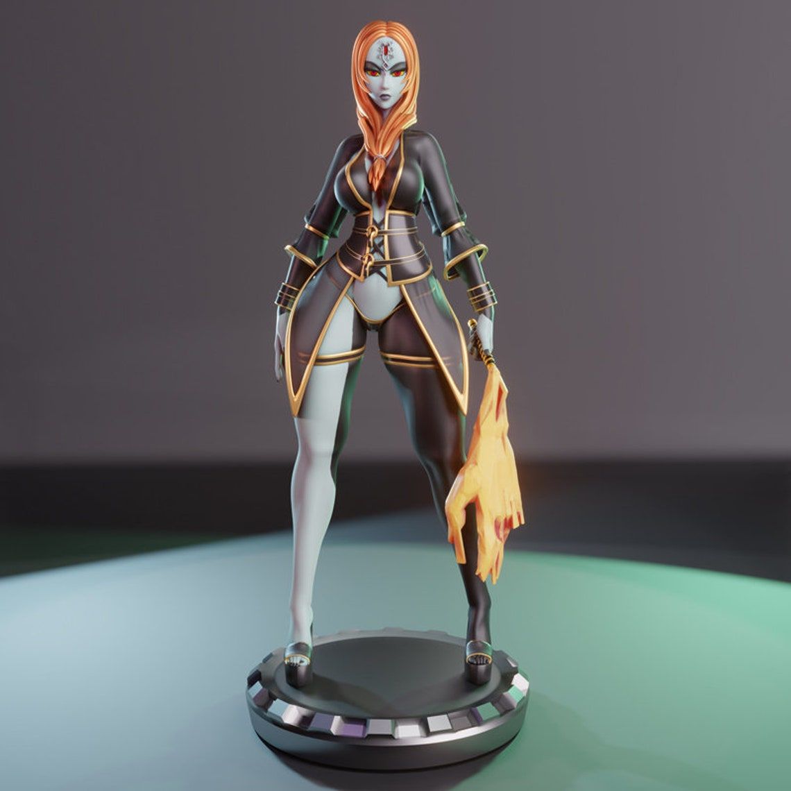 Dom Midna Statue | The Legend of Zelda Fan Art by Rushzilla SFW null
