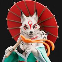 Estatua Amaterasu Wolf Girl | Okami Fan art por Anyonensfw SFW,NSFW,Futa 3d printed statue,3d printed,furry statue,Amaterasu Wolf,nsfw statue,futa statue,futa figurines,futanari figurines,futanari statue,3d printed figure