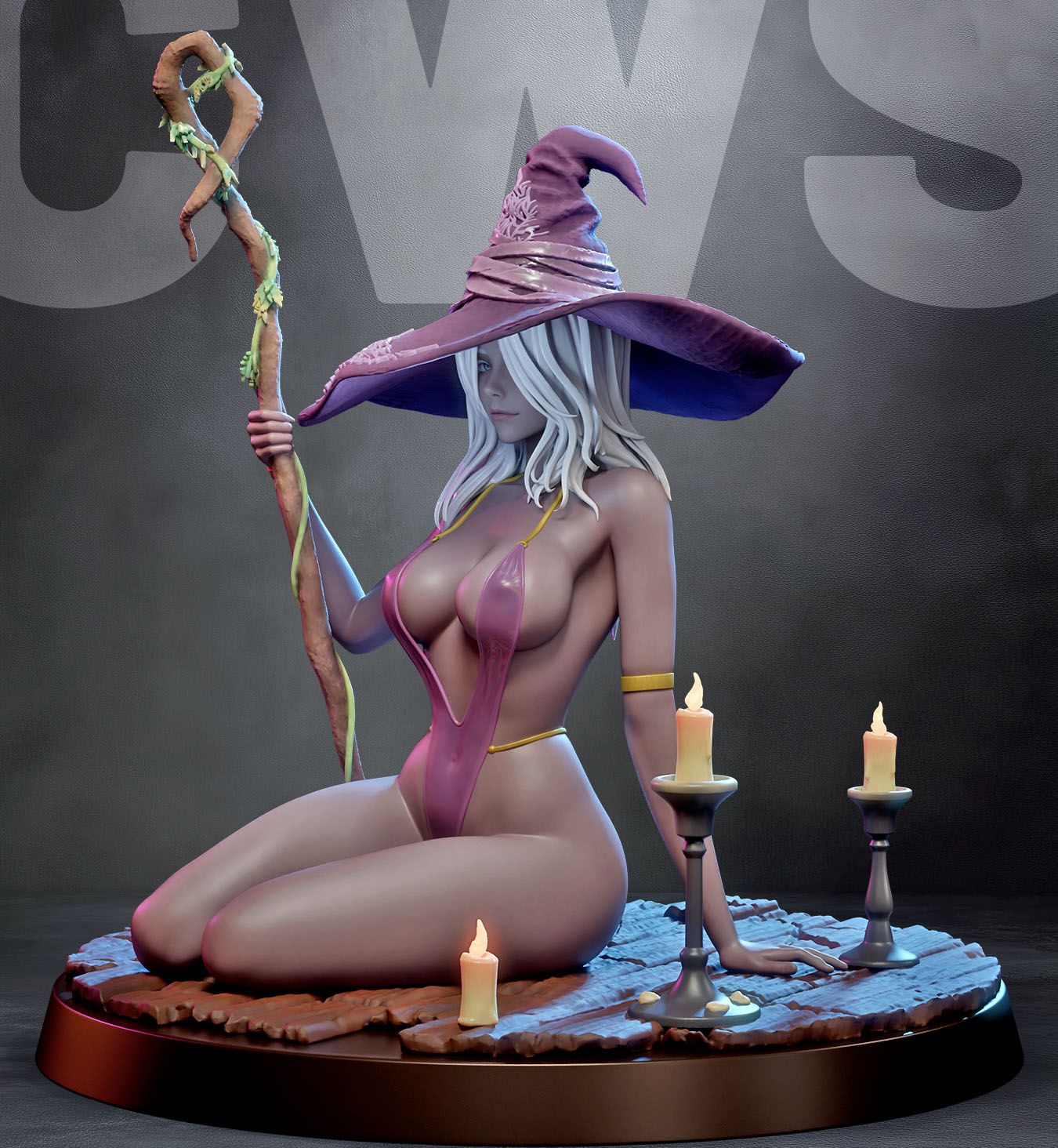 Recluse Nightreign Statue | Elden Ring Fan Art by CW Studios SFW,NSFW 3d printed statue,Recluse statue,3d printed,Elden Ring Statue,3d printed figure,nsfw statue