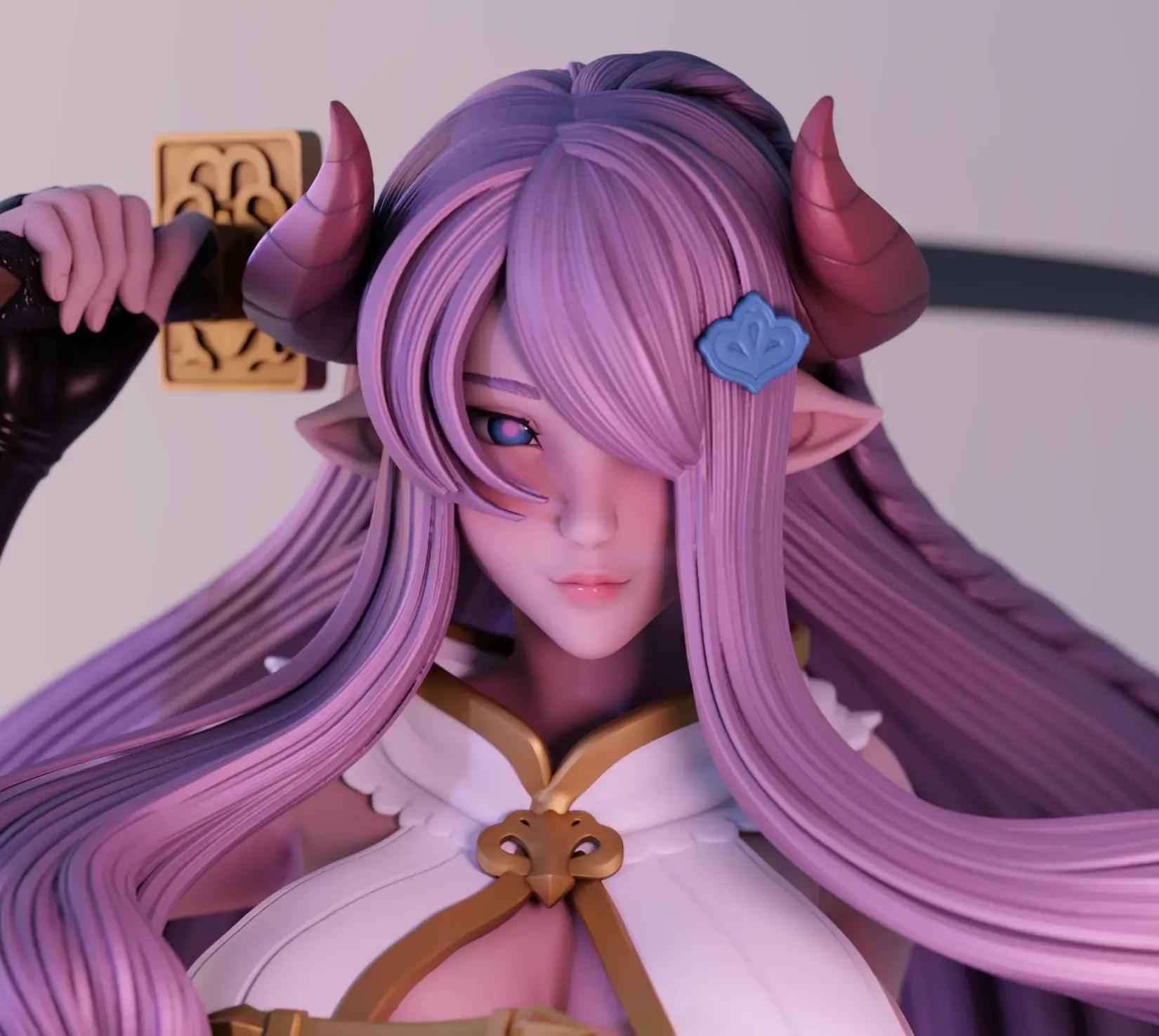 Special Statue Pack Owari ,Narmaya ,Racing Mal0 ,Goblin Girl , Renamon Cute SFW,NSFW 3d printed statue,nsfw statue,3d printed figure,3d printed