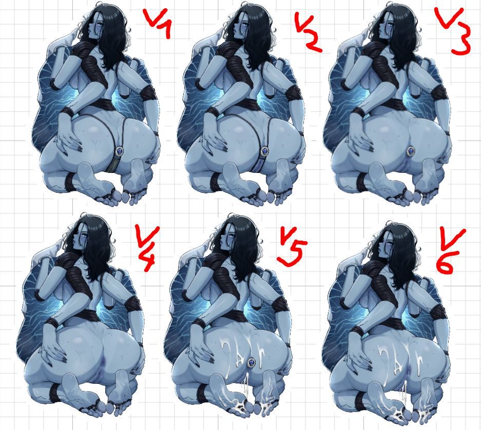 Ranni v2 Sticker | Elden Ring Vinyl Sticker SFW,NSFW elden ring,ranni sticker,nsfw sticker,sfw sticker,stickers
