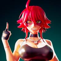 Statue Zombina Monster Girl | Monster Musume Fan art par Officer Rhu SFW,NSFW,Futa 3d printed statue,3d printed,nsfw statue,futa statue,Zombina Monster Girl Statue,Monster Musume Statue,futa figurines,futanari figurines,futanari statue,furry statue