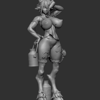Estatua Cathyl | Monster Musume Fan art por Officer Rhu SFW,NSFW,Futa 3d printed statue,3d printed,nsfw statue,furry statue,futa statue,Cathyl Statue,Monster Musume Statue,futa figurines,futanari figurines,futanari statue