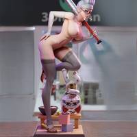 Estatua Seiko Ayase | Dandadan Fan art por 3Dmoonn SFW,NSFW 3d printed,3d printed statue,Seiko Ayase Statue,Dandadan statue,nsfw statue