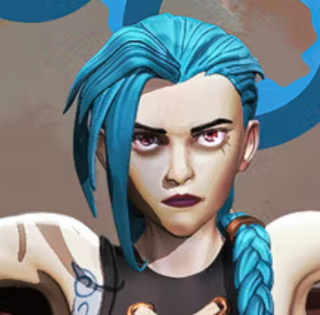 Jinx Statue | Arcane Fan Art by Hawo SFW 3d printed statue,3d printed,league of legends,3d printed figure,Jinx Statue
