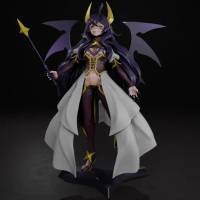 Magia Baiser v2 Statue | Gushing Over Magical Girls Fanart von Gr8Tech SFW magia baiser,3d printed,gushing over magical girls,3d printed figure,3d printed statue,utena hiiragi statue