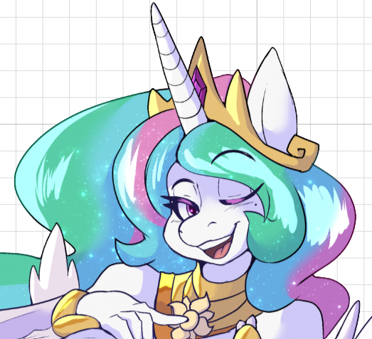 Princess Celestia V3 Furry Sticker | My Little Pony Vinyl Sticker SFW furry sticker,sfw sticker,stickers,Princess Celestia,mlp sticker,My Little Pony sticker