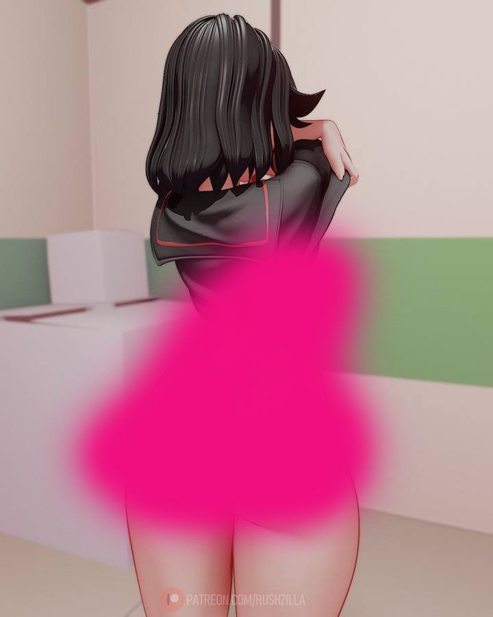 Ryuko Statue | Kill la Kill Fan Art by Rushzilla NSFW 3d printed statue,3d printed,nsfw statue,3d printed figure,Ryuko Statue,Kill la Kill