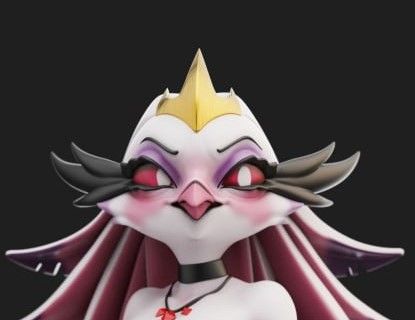 Stella Statue | Helluva Boss Fan Art by Anyonensfw SFW,NSFW,Futa 3d printed,3d printed statue,nsfw statue,futa statue,Stella Statue,Helluva Boss Statue