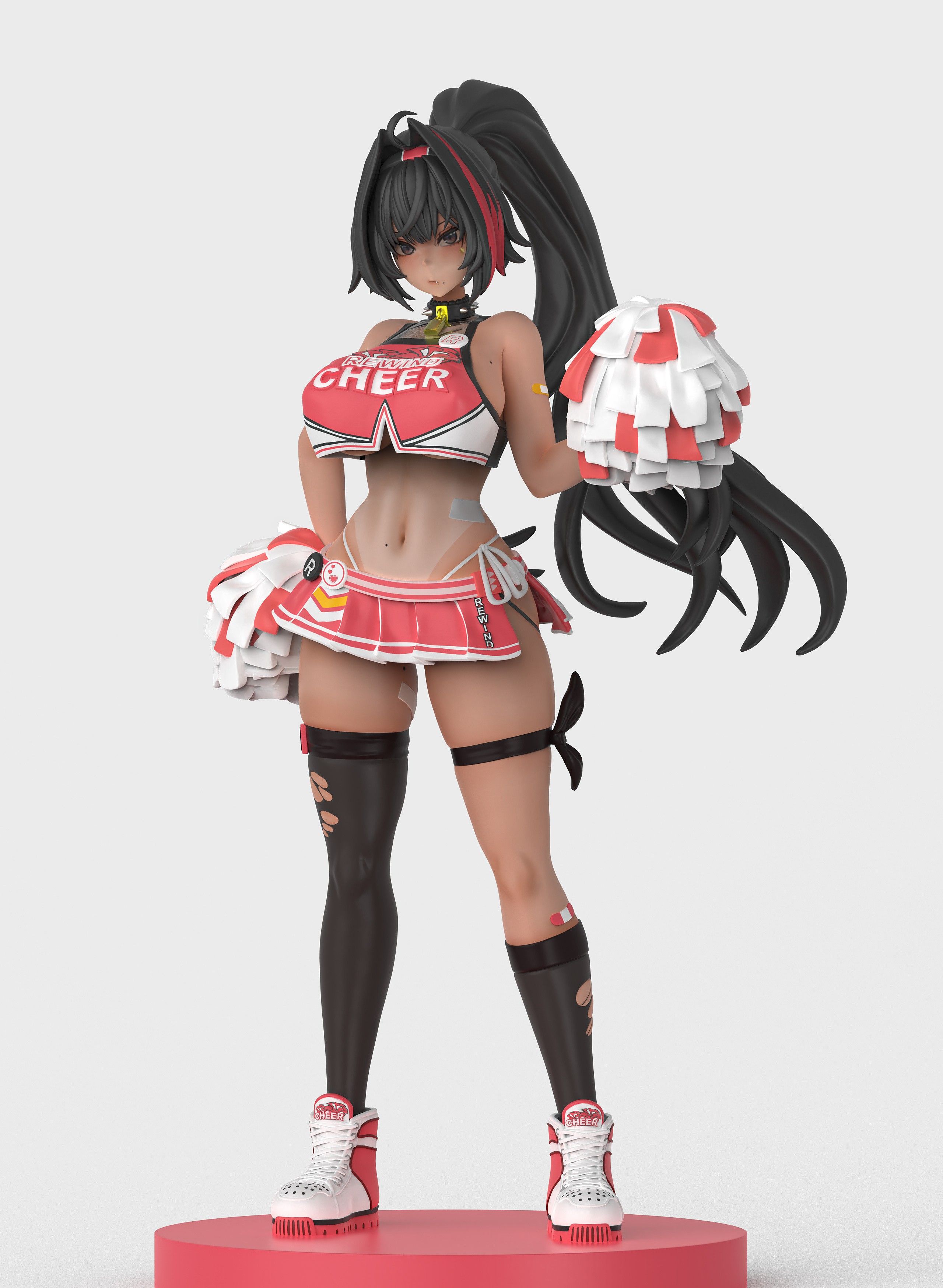 Bay Statue | NIKKE Fan Art by Sin3Dstudio SFW 3d printed statue,Bay statue,NIKKE,3d printed figure,3d printed