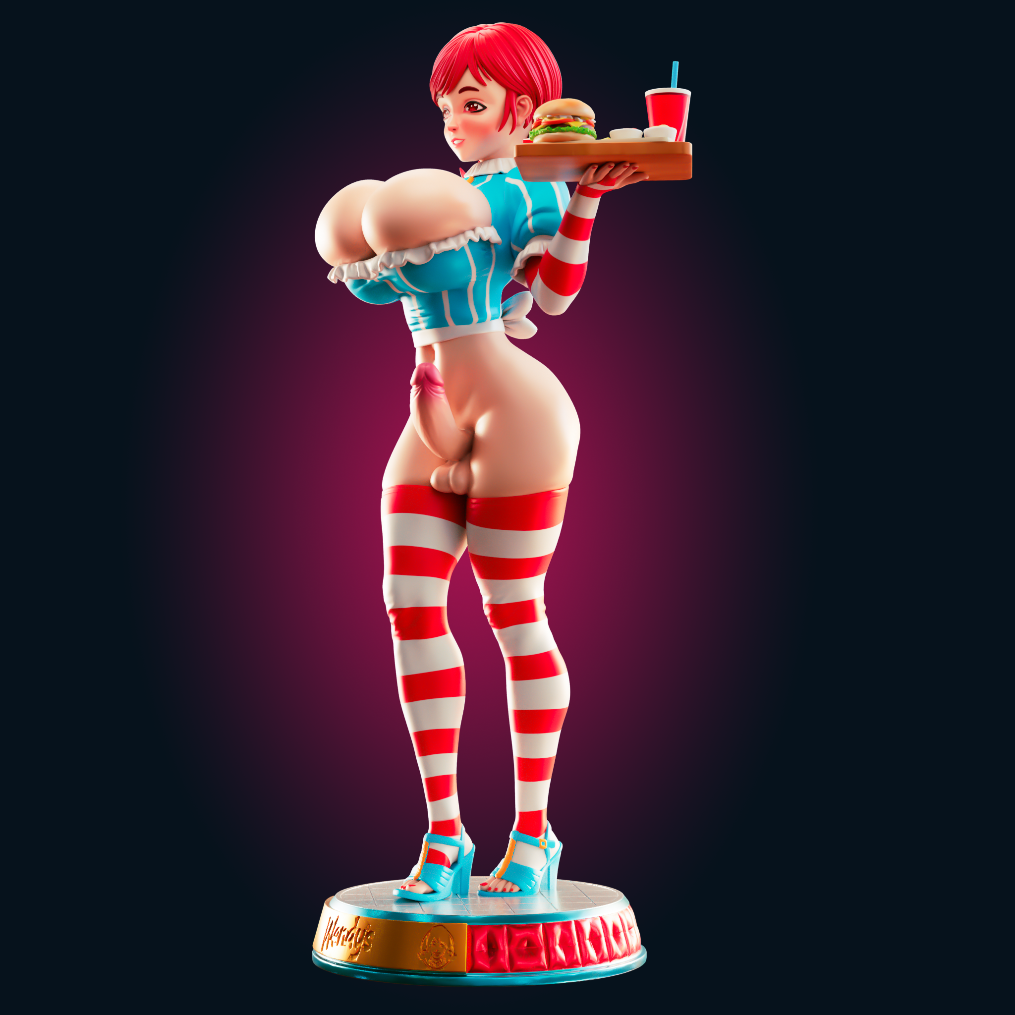 Wendy's Statue | Wendys Fan Art by Officer Rhu image